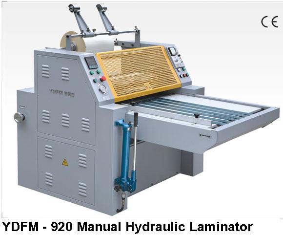 YDFM-920Manual Hydraulic Laminator - Công Ty TNHH TM - DV - XNK Thiên Nhân Tuấn